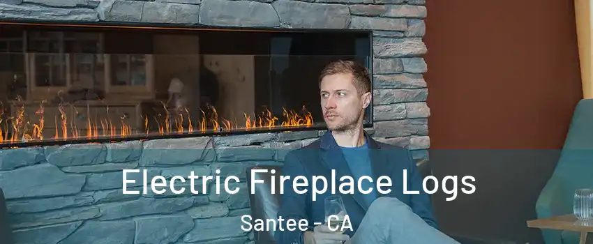  Electric Fireplace Logs Santee - CA