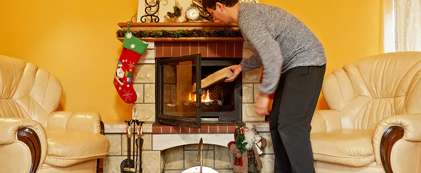 Gas to Wood-Burning Fireplace Conversion Services in Santee, California