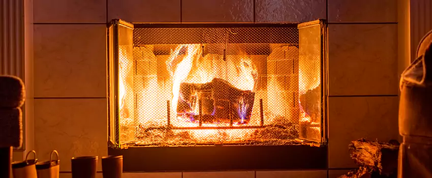 Mendota Hearth Landscape Fireplace Installation in Santee, California