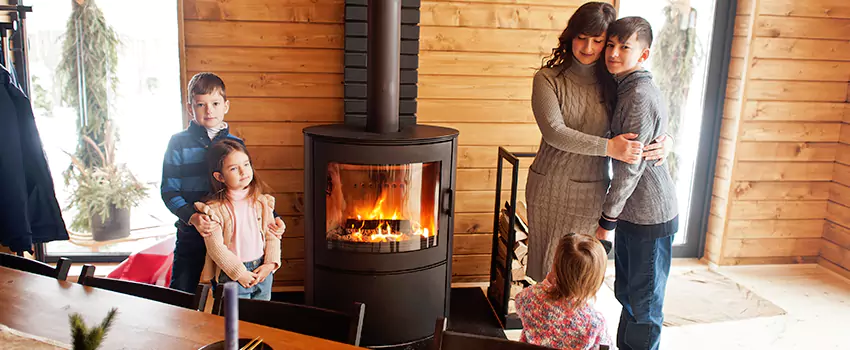 Morso Cast Iron Fireplace Insert Installation in Santee, California