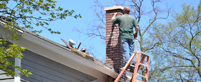 Vinyl and PVC Chimney Flashing Installation in Santee, CA